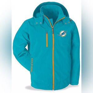 NFL Teal and Orange Jacket